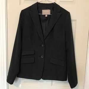 Banana Republic Dark Charcoal Blazer
